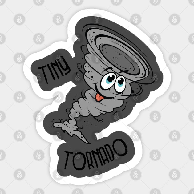 tiny tornado Sticker by big_owl